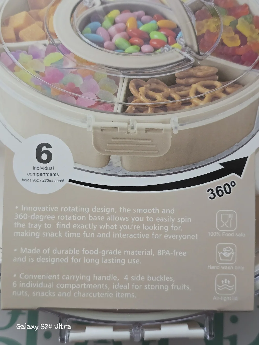 Phantom Chef compartment rotating
